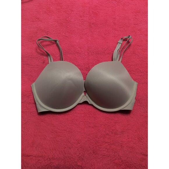 Calvin Klein Other - Calvin Klein Beige Underwire Push Up Bra Size 34DD